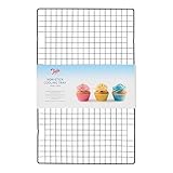 Tala Grande Antihaft-Kühlrost - Perfekt zum Abkühlen von frischen Backwaren wie Muffins, Cookies, Keksen und Kuchen - 40 x 25 cm, Schwarz