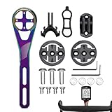 Fahrradcomputer-Montage - Metal Hollow -Out Biks Computer Computer | Platzsparende Aluminium-Verlängerungshalterung für Rennräder und Mountainbikes, robuste GPS-Halterung für