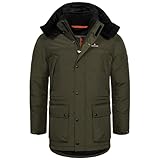 Höhenhorn Mangard Herren Winter Jacke Grün Gr. L