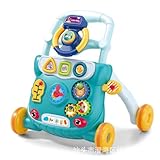 MENGDA Skalierbarer Lauflernwagen für Kleinkinder, Geschenk für Jungen und Mädchen, Aktivitäts- und Entwicklungsspielzeug, Lauflernspielzeug (grün)