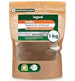 Legona Melko Organischer Dünger 1 kg - Universaldünger aus Mehlwurmkot - Langzeitdünger für Gemüse, Rasen, Balkon und Zimmerpflanzen