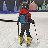 HIDEWALKER Anfänger Ski- und Snowboardgeschirr für Kinder- Ski-Trainingsrucksack 3-7 Jahre Alt Skateboarding Skifahren Eislaufen Training Skigurt