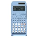 NEWYES Wissenschaftlicher Taschenrechner, 401 Funktionen 2 Line Display Schulrechner mit Schutztcase für Junior, Mittel und Student