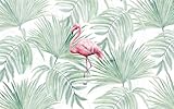 Fototapete Kinderzimmer Rosa Flamingo Blätter Erwachsene Vliestapete Dekoration Tapeten Fototapete 3d Effekt Fototapete Schlafzimmer Wohnzimmer Büro Flur Fototapete 300x240cm