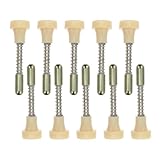 jojofuny Federbolzen 10 Stück für Fliegengitter und Türverschlüsse mit Federmechanismus Inklusive Reparaturset Geeignet für Insektenschutzfenster und Aufbewahrungstüren