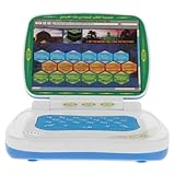 JOINPAYA Zusammenklappbare Lernmaschine Laptop Für Kleinkinder 3-5 -Laptop-Computer 4-6 Jahre Alt Laptop-Computer Für Babycomputer Kleinkind Laptop Blue Plastik