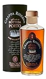 Grappa Sibona Botti da Porto 50cl – In Portwein-Fässern Gereift – 40% Vol – Aromatisch, Komplex und Samtig – Premium Italienischer Edelbrand – Fassgereifte Spezial-Edition