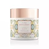 M. Asam BATH & BODY SOFT VANILLA Peeling (350 g) – entfernt Hautschüppchen sanft & verleiht geschmeidig-weiche Haut, mit einem cremig-süßen Vanilleduft, für alle Hauttypen, veganes Körperpeeling