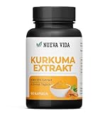 Kurkuma Extrakt Kapseln 275mg pro Kapsel - 95% Curcumin Extrakt - Mit Piperin - 90 Kapseln - Vegan - Laborgeprüft - Ohne Zusätze - Hohe Bioverfügbarkeit