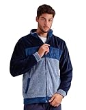 Lois Langärmeliger warmer Motorkittel für Herren, Marineblau, Large