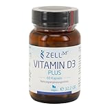 Zell38 Vitamin D3 Daily Liquid, tägliche Vitamin-D-Versorgung für Immunsystem, Knochen, Muskeln, Leistungsfähigkeit und allgemeines Wohlbefinden, 30 ml Tropfen