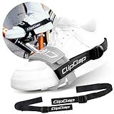 ClipClap Clix Performance Strap | Verstellbarer Nylongurt mit Klettverschluss für Schuhgrößen 35-46+| Kompatibel mit Clix-Adapter EXPLORE & ROAD | Werkzeugfreie Montage | Spinning & Langstrecke