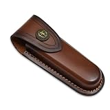 Vasemele 1 Stück Messer Gürteltasche Leder Etui Taschenmesser Schutzhülle Leder
