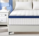L'AGRATY Matratze 140x200cm Federkernmatratze (25cm Höhe) 7-Zonen Orthopädische Taschenfederkernmatratze mit Comfort Memory-Schaum Schicht,Mittlerer Härtegrad (H3), Rückenentlastende