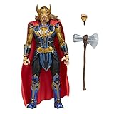 Hasbro Marvel Legends Thor: Love and Thunder 15 cm große Thor Action-Figur zum Sammeln, 3 Accessoires, Multi (F1045)