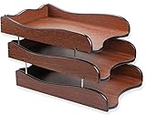 Aktensortierer für den Schreibtisch, Akten-Organizer-Ablage – 3-stöckiges Ablagefach für Briefe, Dokumente, Papier, Aktenaufbewahrung, Lagerregale, Lagerregalhalter für Zuhause, Büro oder Schule