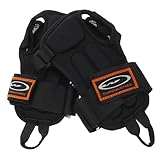 KITANDOVE Langlebige Verstellbare Snowboardhandschuhe Mit Handgelenkstütze Größe L Schwarz Optimaler Schutz Und Komfort Beim Skifahren Und Snowboarden Für Jungen Und ädchen