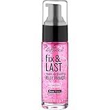 essence fix & LAST make-up gripping JELLY PRIMER, Pink, feuchtigkeitsspendend, langanhaltend, natürlich, vegan, ohne Alkohol, ohne Parabene, ohne Mikroplastikpartikel, 1er Pack (29ml)