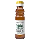 Original Radduscher Leinöl aus dem Spreewald Dorf Raddusch kaltgepresst, ungefiltert 100% naturrein und naturbelassen Leinsamenöl Omega 3 vegan reines Naturprodukt aus dem Spreewald (100 ml)