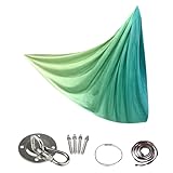 Seiden für Gymnastik - 110.24x59.06 Zoll Lufthängematte für heimische, leichte Stretchstoff, multifunktionales dauerhaftes Trainingsausrüstung | Innen im Freien Trainingsausrüstung für Erwachsene