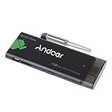 Andoer CX919 Android 4,4 PC Mini Box DVBT TV Quad Core 2G / 16G Bluetooth 4.0 1080p avec DLAN Externe Antenne WiFi