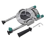 Multi-Winkel-Bohrführung, verstellbare Klemmung, Universal-Bohrerhalter, Hand-Elektrobohrmaschine, Silber