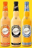 3 Flaschen Verpoorten Eierlikör Mix (1 x Bombardino, 1 x Pfirsich Maracuja, 1 x Eierlikör) a 700ml Orginal Eier Likör 20% Vol. 17% Vol.