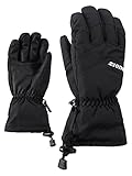 Ziener Kinder LETT AS glove junior Ski-Handschuhe / Wintersport | wasserdicht atmungsaktiv, black, 7