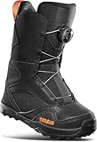 Thirtytwo BOA Kinder Snowboardschuhe, Schwarz/Orange, Größe 13C
