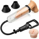 Penis Pumpe Männer Penis Erektion Vakuumpumpe Masturbator Stimulation Potenz Penis Pumpen Männer Expander Sex Spielzeug Erotische Set 3 Silikon Sleeves