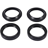 Fangxuee Motorrad Vorder Rad ÖL Dichtung Gummi StoßDäMpfer für F800ST 2004-2012 CBR600 CBR900 CBR1000