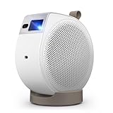BenQ GV32 1080p Tragbarer Deckenbeamer, 500 ANSI-Lumen-LED, Google TV mit Netflix-Lizenz, HDR10 mit 95% Rec.709, WLAN und Bluetooth, Tieftöner