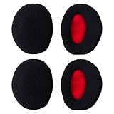 WUSJCOF 2 Paar Flaumig Gefüttert Winter Earbags Ohrenwärmer Damen/Herren, Warme Ohrenschützer Schutz vor Wind/Kälte, Umschließen Ohr völlig