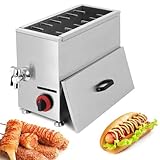 Kommerzielle Cheese Hot Dog Sticks Maker Machine - 21L Corn Dog Fryer for Restaurant, Store, Home - Frying Machine for Cheese Hot Dogs