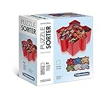 Clementoni 37040 Puzzle Sortierer, praktische Aufbewahrung für Puzzleteile, Schalen zur einfachen Organisation & Transport, Zubehör für kleine Puzzle-Experten ab 6 Jahren