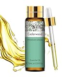 PHATOIL Zedernöl Ätherisches Öl Reine 10ML, Ätherische Öle für Diffuser Erstklassige Qualität, Aroma Duftöl Zedernholz Öl für Kerzen, Duftlampe, Luftbefeuchter