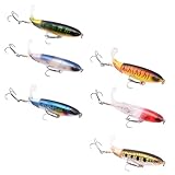 Spinnköder für Barsch, Angelköder, Spinnköder, Spinner für Forellen, Spinner zum Angeln – 6-teiliges Angelausrüstungs-Köder-Set, Fisch-Spinnköder, Angelzubehör