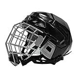 Helm für Hockey, Eishockey, Sicherheit, Schutzhelm, Ausrüstung, Helm für Rodeo, Jugendschutzhelm, atmungsaktiver Helm, Design-Helm mit Käfig, Hockey-Sicherheitsausrüstung, Jugend-Eishockey-Rodeo-Schut