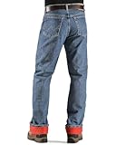 Wrangler Rugged Wear Woodland Herren Thermojeans - Blau - 38W / 32L