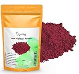 100g Hibiskusblüten Pulver - Hibiskusblüten Gemahlen - Hibiskus Pulver | 100% Natürlich, Rein und Ohne Zusatzstoffe | Tazarin Ltd