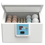 Sghtil Brutkasten zum Schlupfen von Eiern, Box für Entenzucht | Halbautomatische thermostatische Brutmaschine für Taubeneier und für den Einsatz im wissenschaftlichen Klassenzimmer, Bauernhof und