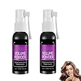Flauschiges und voluminöses Spray, volumengebendes Haarspray ohne Ausspülen, schnelles Styling-Erfrischungsspray für mehr Volumen