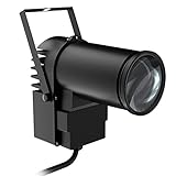 U`King 30W LED Pinspot Punktstrahler Spot Lichter RGBW Strahler Scheinwerfer DMX512 Sound Auto Modi Lichteffekt für Discokugel Disco Licht Geburtstags Party Bar KTV