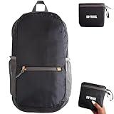 OW-Travel Faltbarer Rucksack Ultraleicht. Kleiner Rucksack Faltbar und Daypack. Platzsparend verstaubar. 20-Liter-Stauraum: Tagesausflüge, Städtereisen: Unverzichtbar im Urlaub