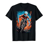 Downhill Biker Fahrrad & MTB Mountainbike Design T-Shirt