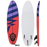 SKM Surfbrett 170 cm Streifen, Weight: 3.45 kg, 91688