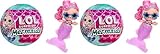 L.O.L. Surprise! Mermaids Tots - Mode-Minipuppen mit Farbwechselnden Schwänzen - Geeignet für Sammler, Mädchen und Jungen ab 4 Jahren (Packung mit 2)