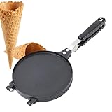 Waffelmaschine für Waffeln | Waffeleisen antihaftbeschichtet mit Karomuster | Backform für Zubereitung von Gebäck, Frühstück und Snack | Geburtstag Housewarming Picknick