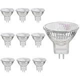 WITSUN MR11 Halogenlampen, 10 Stück MR11/GU4 Halogen-Reflektor, 12V, 20 Watt, 300LM, 2800K Warmweiß, GU4-Sockel, Zwiebelgröße 35mm*35mm