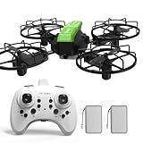 LE-IDEA Abnehmbare Drohne mit Wettkampfmodus, IDEA9 Mini Drohne with Headless Modus 360° Flips, RC Quadcopter With 2 Batteries, Zusammenbau von Schulflugzeugen Leicht zu fliegen für Anfänger
